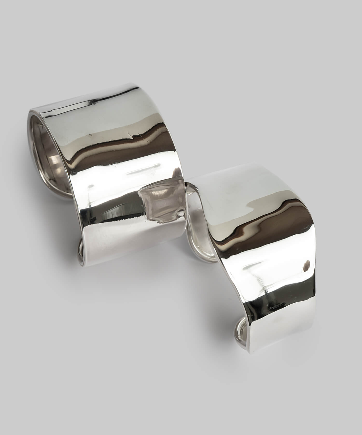 Silver925 Wide Straight Bangle KARPOS -カルポス- | Ops.(オプス