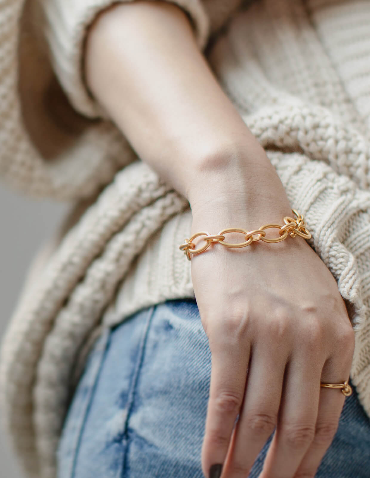 Silver925 Chunky Chain Bracelet VEZA -ベザ- | Ops.(オプス)公式