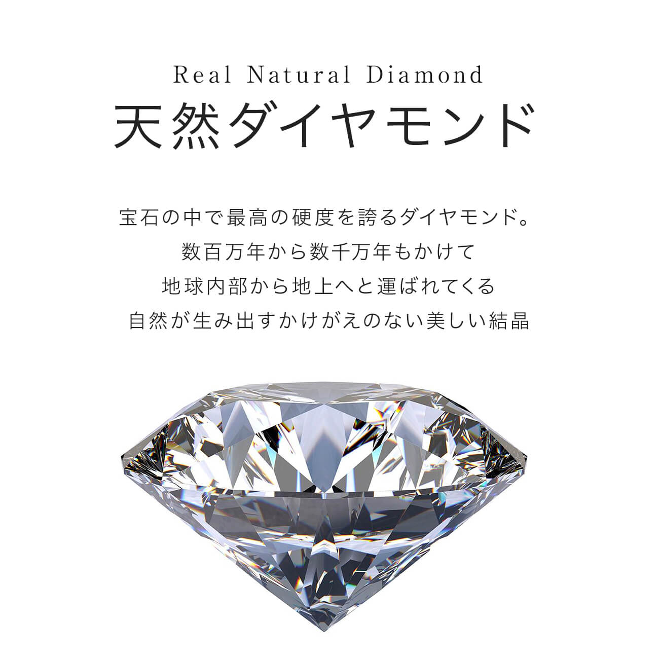 10K ダイヤモンド ネックレス