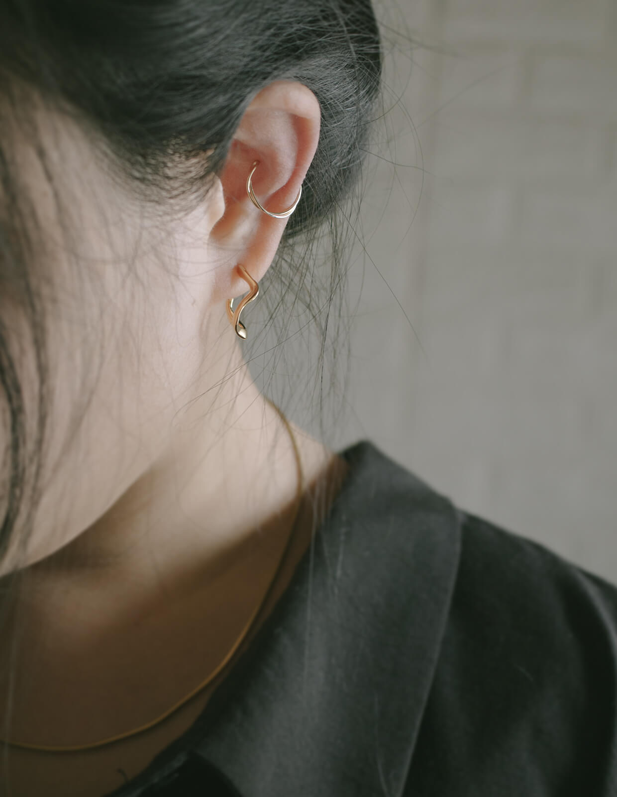 K10 Twisted Vine Ear Cuff LINIA -リニア- | Ops.(オプス)公式ストア