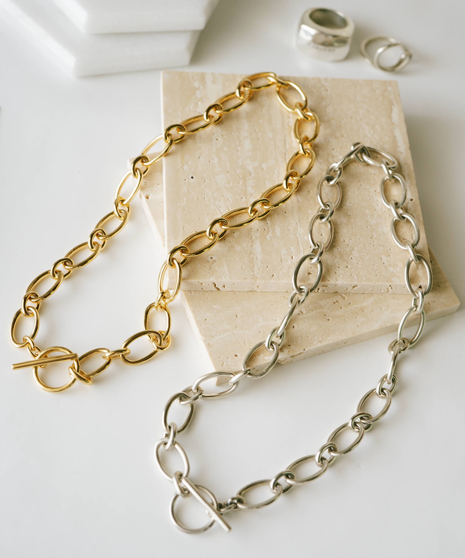 Silver925 Chunky Chain Choker CARCHE -カルチェ- | Ops.(オプス)公式 ...