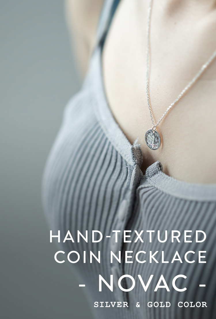 Silver925 Ripple Coin Necklace NOVAC -ノバック- | Ops.(オプス)公式 ...