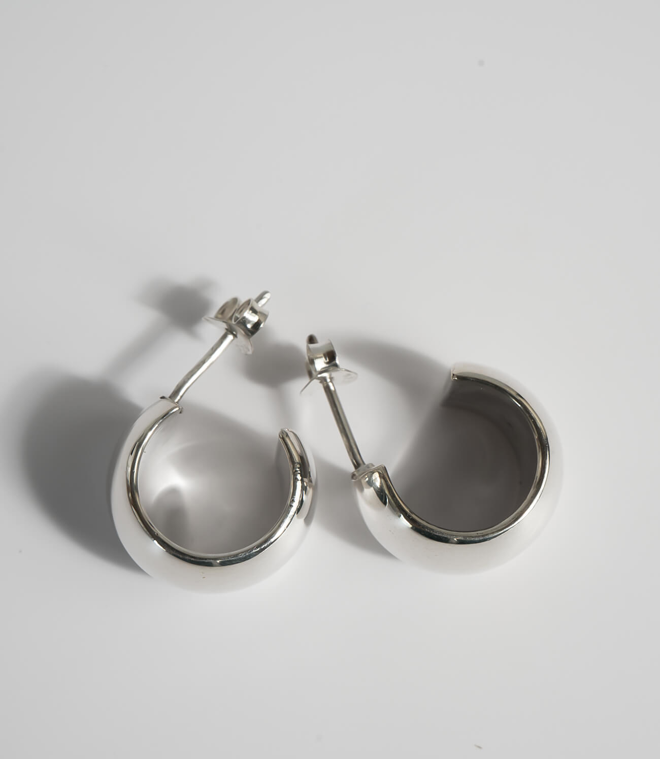 シルバー925 フープピアス