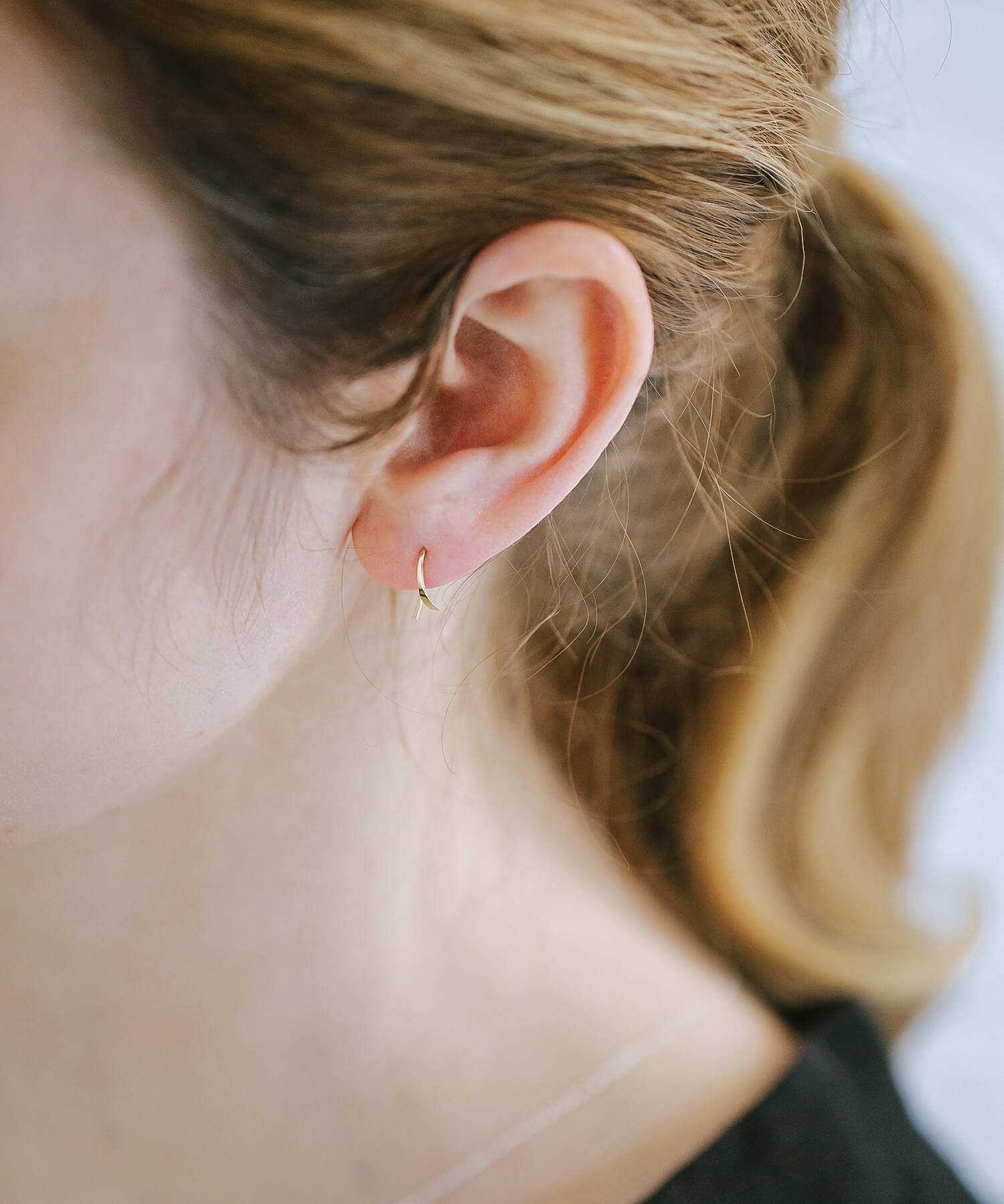 K18 Tiny Hang Earrings GOUCCIA-MINI -ゴーチャミニ- | Ops.(オプス)公式ストア