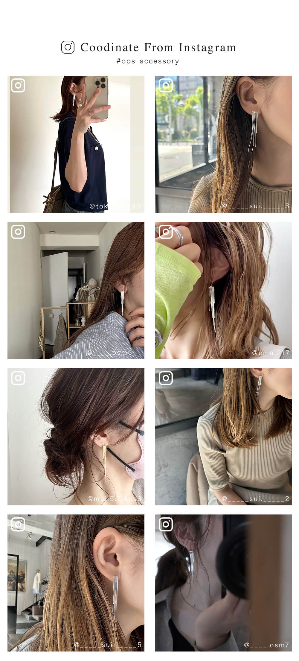 ピアス 揺れる ロングピアス レディース ブランド Laria ラリア