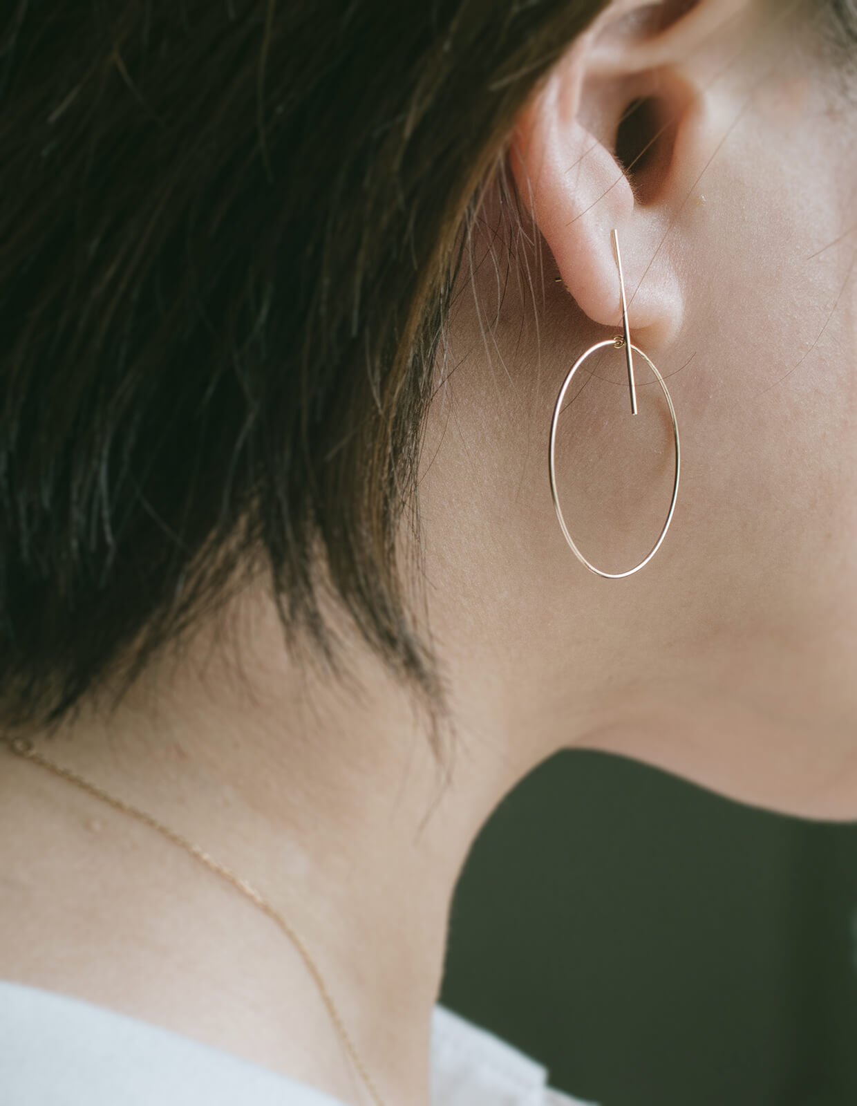 K10 ピアス COSMIC HOOP PIERCED EARRINGS - ピアス(両耳用)