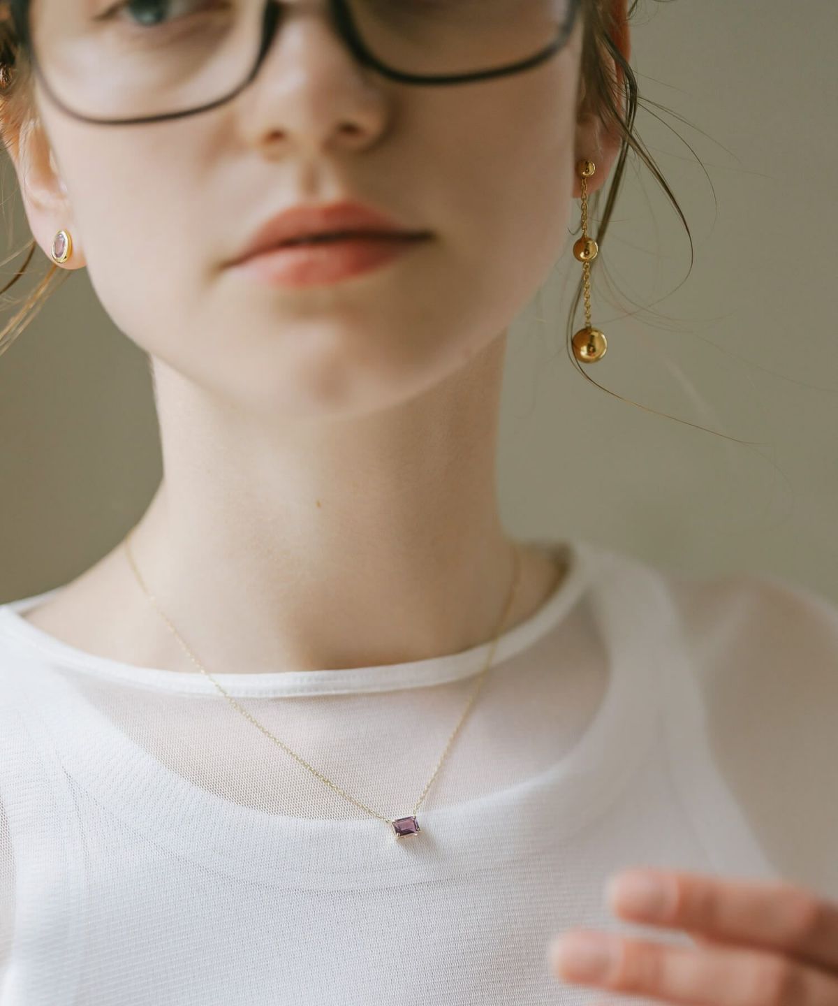 揺れる ピアス 金属アレルギー対応 かわいい シルバー ゴールド 18K仕上げ 【BAO バオ】 大きめ 大ぶり ボール チェーン ピアス シルバー925 両耳用 チェーンピアス ピアス カジュアル フォーマル おしゃれ