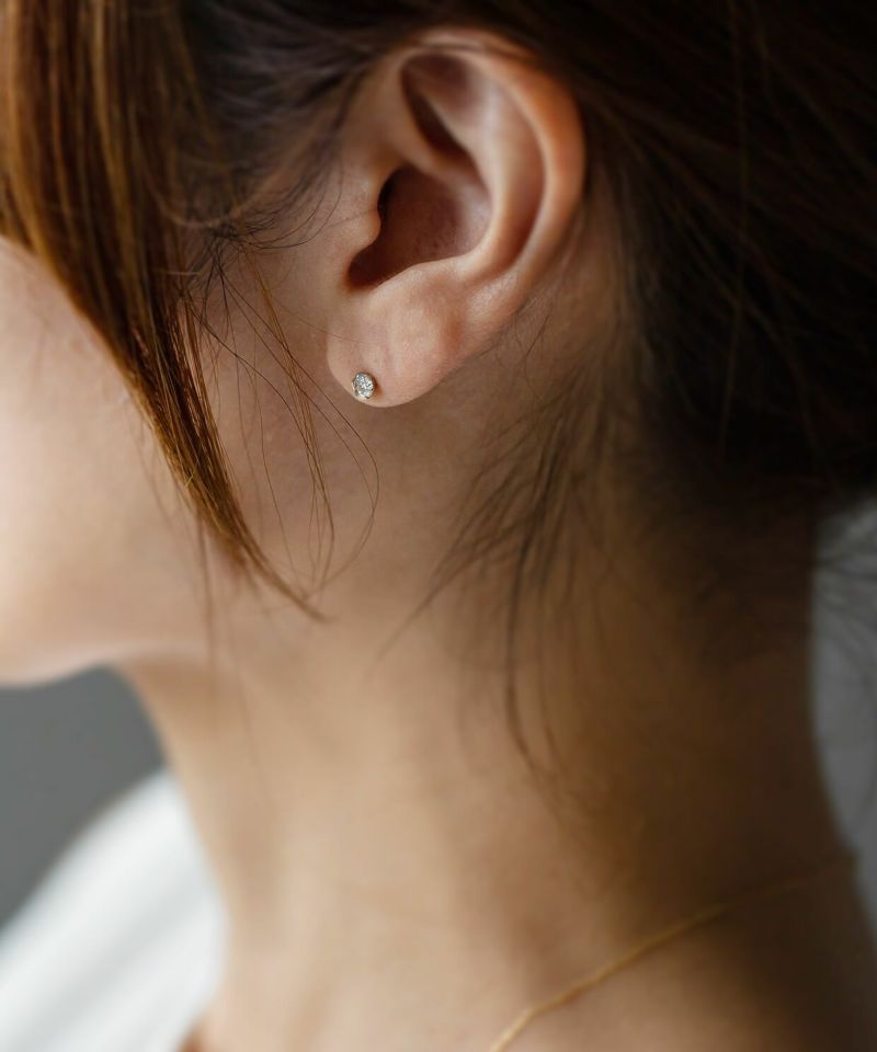 H&C Cut Pt900 Precious Diamond Stud Earrings EDELE -エデル- | Ops ...