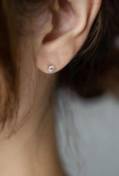 K18 Tiny Hang Earrings GOUCCIA-MINI -ゴーチャミニ- | Ops.(オプス 