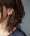 ダイヤモンド ピアス 揺れる 18金 ブランド 5連 天然 ダイヤモンド 甲府ブランド ロングピアス k18 １８k 大人 可愛い おしゃれ
