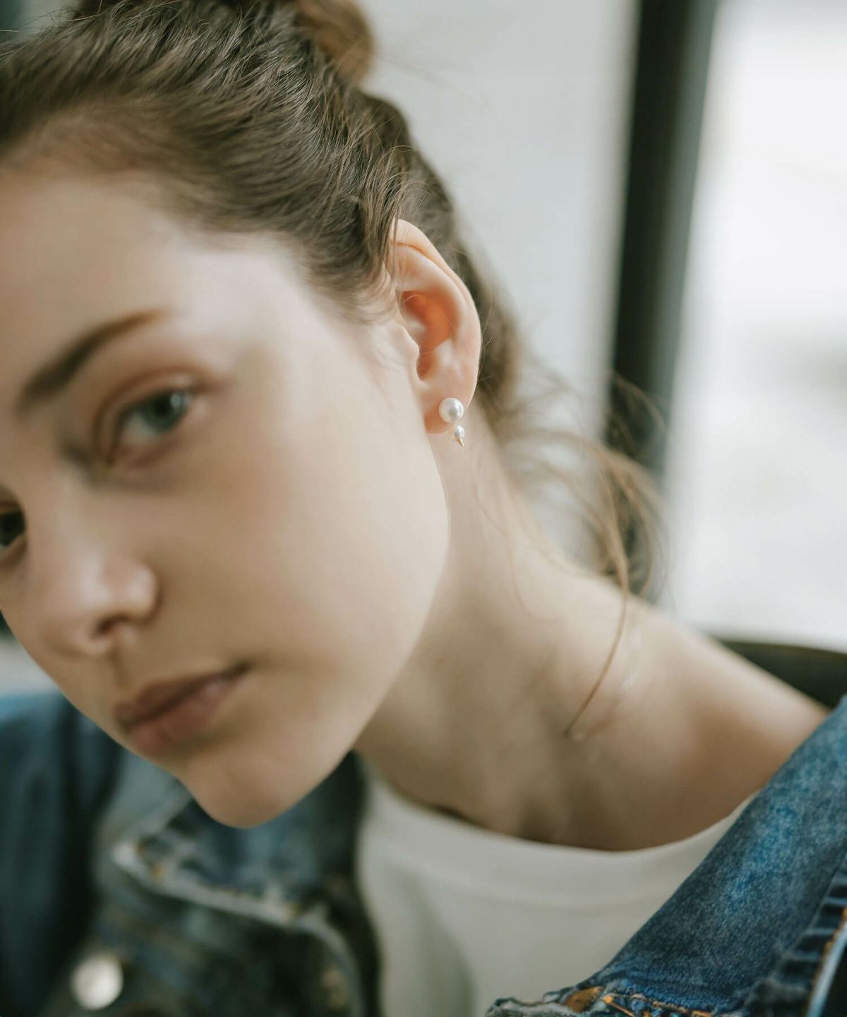 18金 18k パール ピアス 金属アレルギー対応 結婚式 お呼ばれ アコヤ あこや本真珠 K18 【folletta フォレッタ】 入園式 卒園式 入学式 卒業式