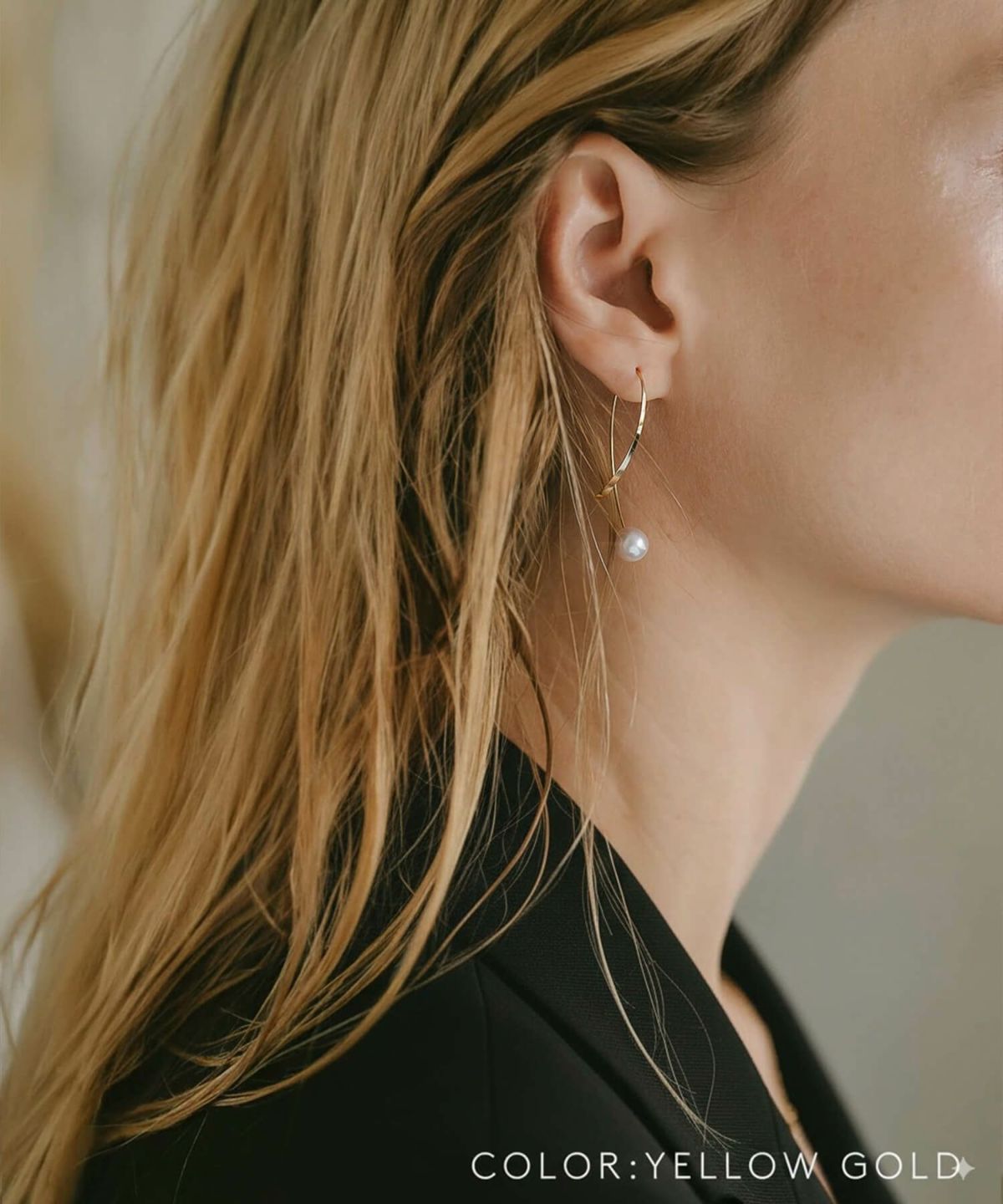 18k ピアス フープ 揺れる 18金 ピアス k18 ピアス 18金 日本製 甲府ブランド・ドラマ衣装協力品 金属アレルギー 対応 レディース ジュエリー アクセサリー フープピアス フックピアス ラインピアス 大きめ カジュアル おしゃれ