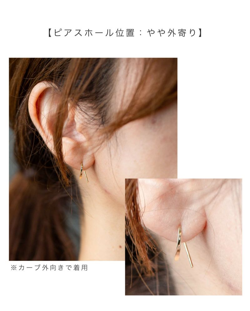 K18 Tiny Hang Earrings GOUCCIA-MINI -ゴーチャミニ- | Ops.(オプス)公式ストア