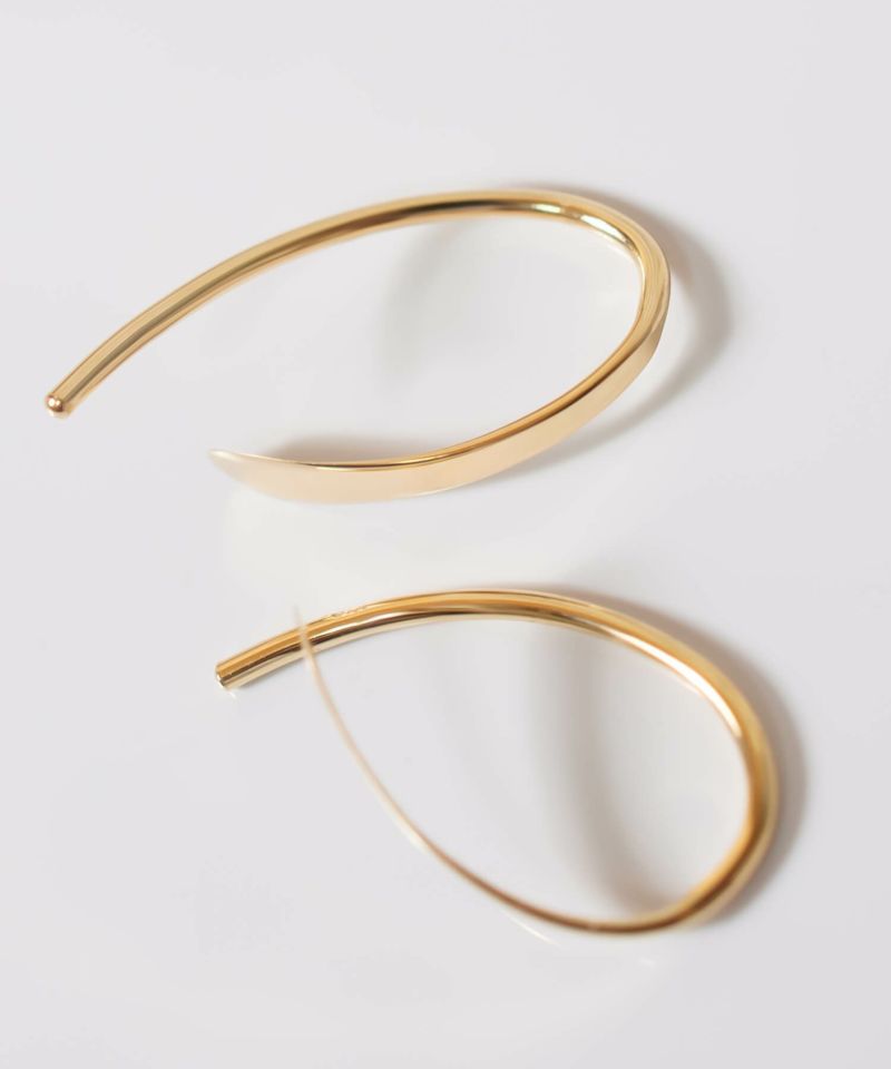K18 Tiny Hang Earrings GOUCCIA-MINI -ゴーチャミニ- | Ops