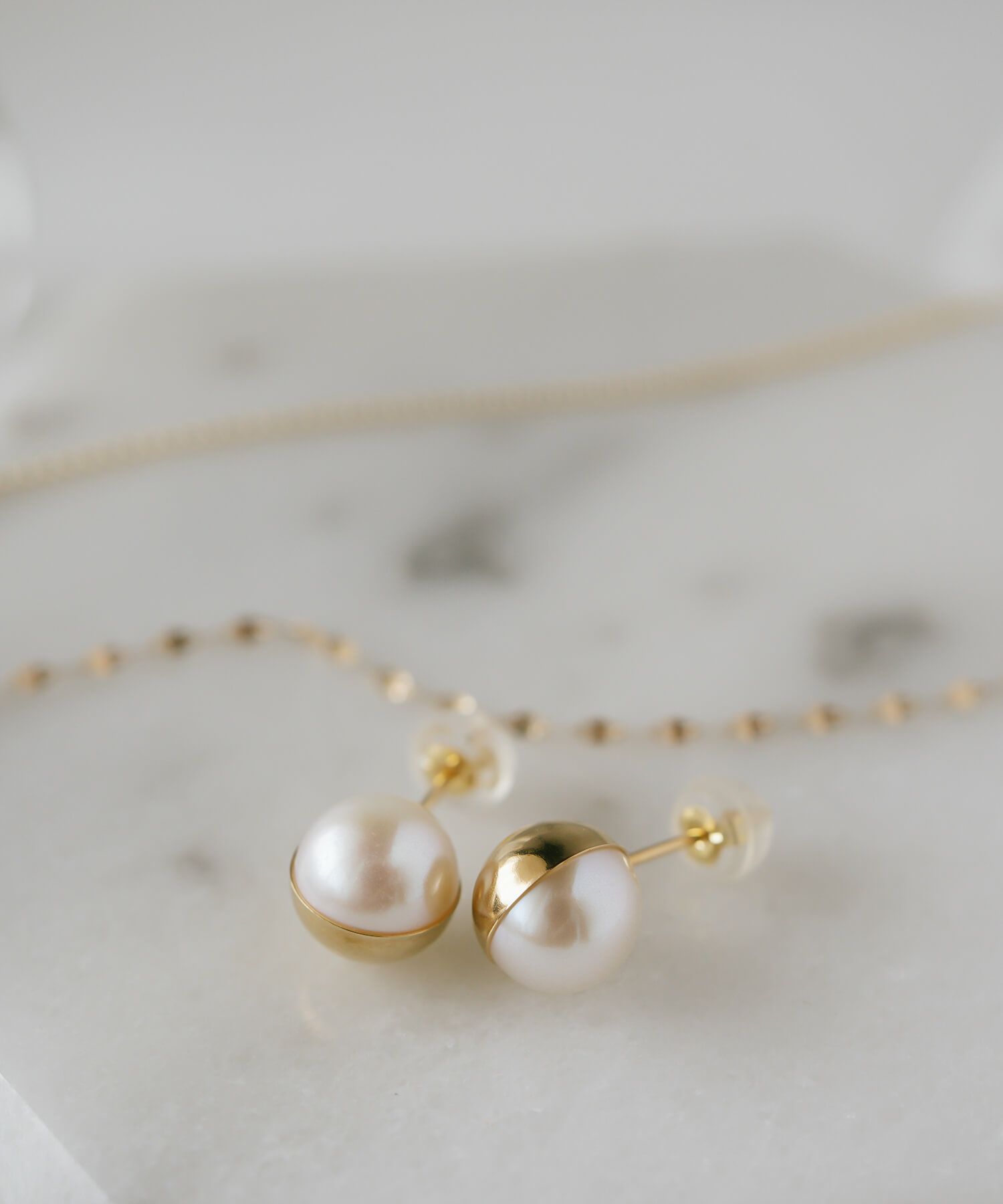 8mm ピアス パール 大粒 18k パールピアス 18金 １８金 k18 １８k 18金 18K 金属アレルギー レディース ジュエリー アクセサリー ギフト プレゼント スタッズピアス キャッチピアス おしゃれ 淡水パール