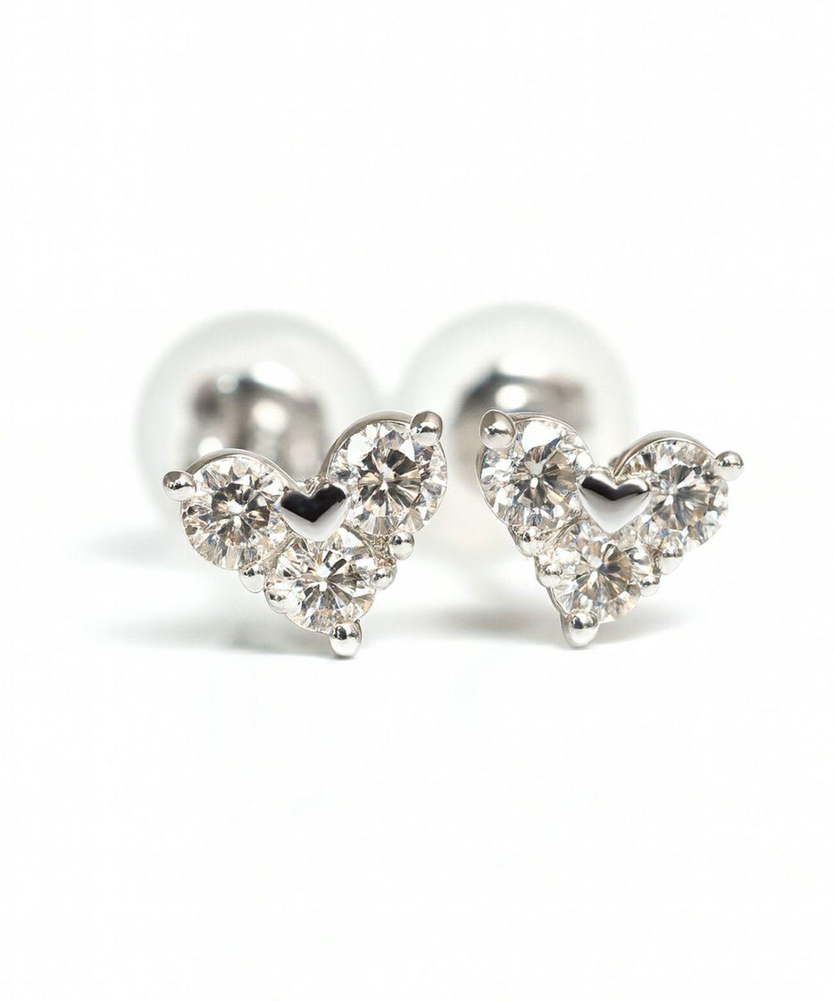 H&C プラチナ 0.2ct ダイヤ ピアス ハート 一粒 Pt900 18k つけっぱなし 小さめ ソリティア プラチナ900 プラチナ900 18K H&C 最高級カット 一粒ダイヤ ピアス レディース ジュエリー アクセサリー プレゼント 大人 可愛い おしゃれ H&C ハートアンドキューピット ダイヤモンド ブランド