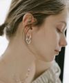 シルバー925 ピアス ゴールド ピアス 【NEVIEN ネビア】 silver925 金属アレルギー 安心 大ぶり ピアス シンプル レディース 18k ピアス 揺れる 派手 個性 レトロ 大人 可愛い ピアス カジュアル フォーマル 大人 可愛い おしゃれ