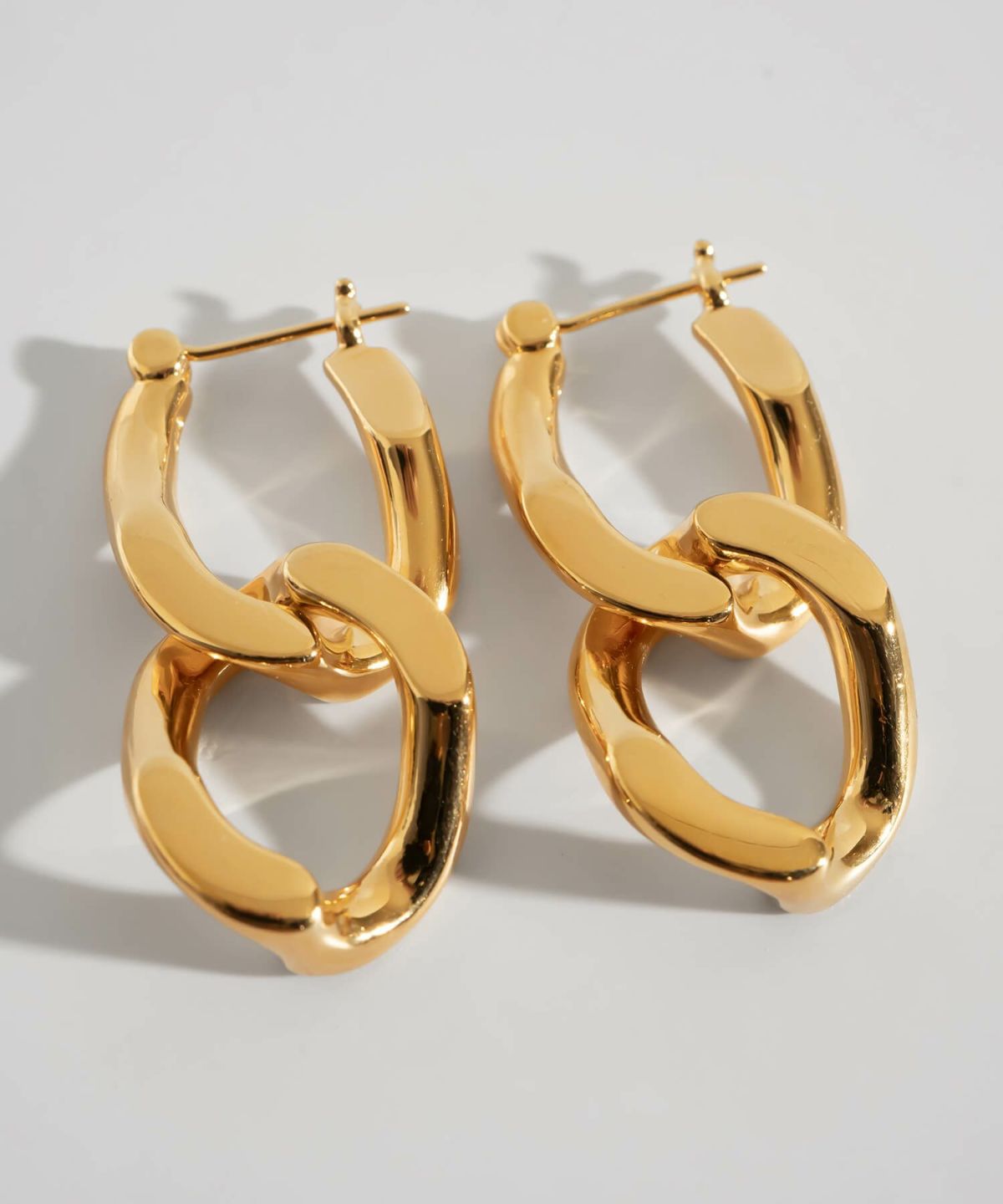 シルバー925 ピアス ゴールド ピアス 【NEVIEN ネビア】 silver925 金属アレルギー 安心 大ぶり ピアス シンプル レディース 18k ピアス 揺れる 派手 個性 レトロ 大人 可愛い ピアス カジュアル フォーマル 大人 可愛い おしゃれ