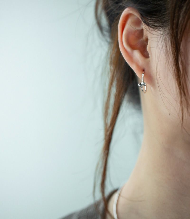着せ替えピアス✧4ペア✧silver925ピアス Silver925 Spiral Twist Ear Cuff KIPFERL EC -キプフェル