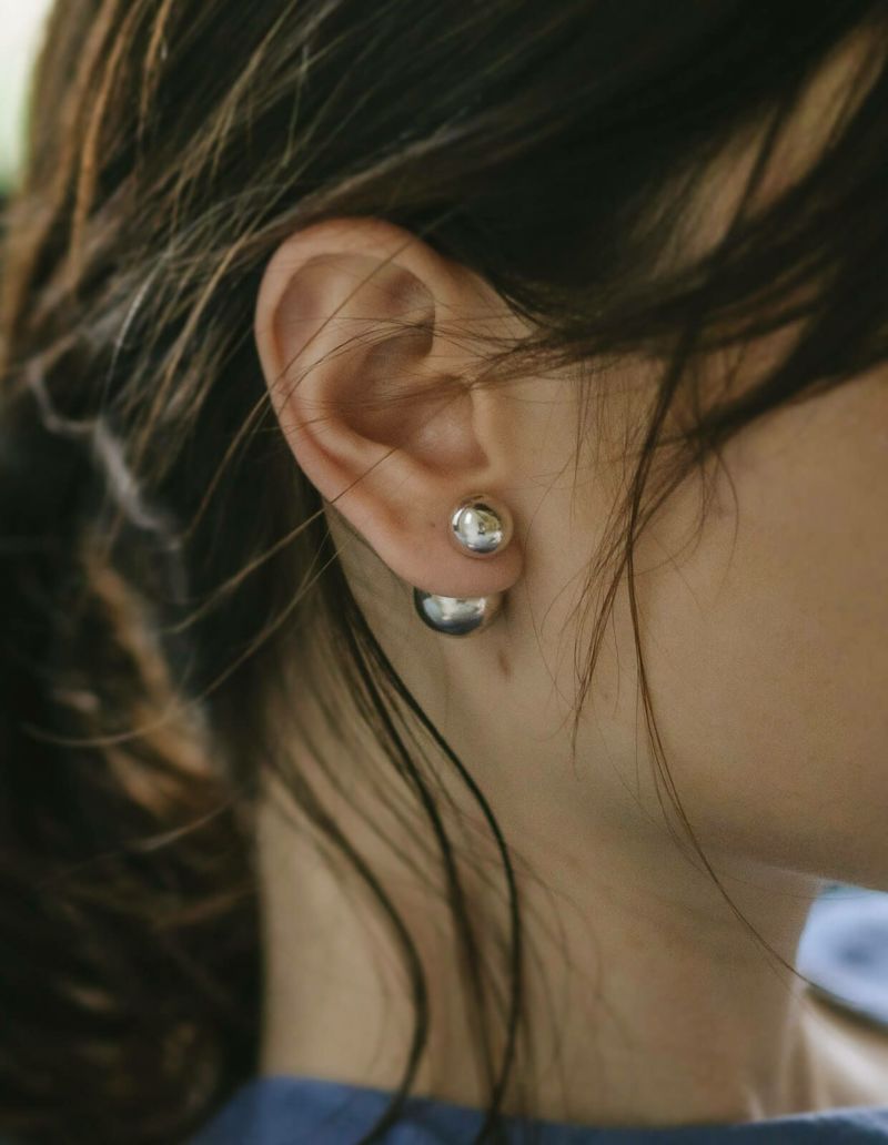 Silver925 Round Ball Stud Pierce PALLO -パロ- | Ops.(オプス)公式ストア