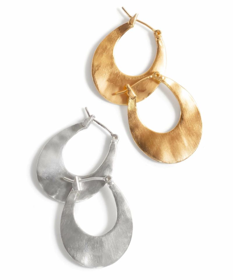 Silver925 Horse Shoe Hoop Earrings PEDOL -ぺドル- | Ops.(オプス)公式ストア