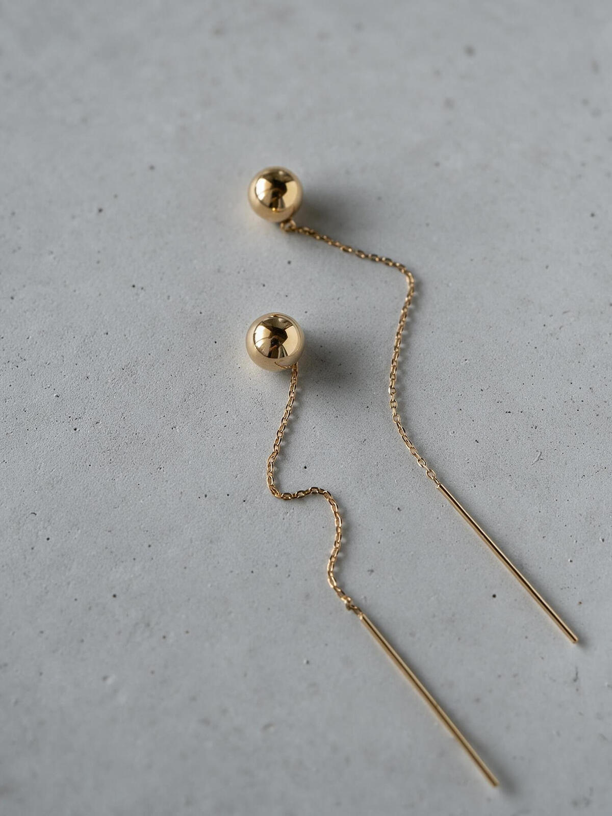 【国内甲府ブランド】 ピアス 18k 揺れる ミラーボール チェーン 【Prendor プレドール】 ショート 6.5cm 18金 ピアス つけっぱなし 金属アレルギー 対応 プレゼント 女性 ピアス レディース ジュエリー アクセサリー ロングピアス チェーンピアス 大人 可愛い おしゃれ