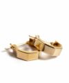 【国内甲府ブランド】 18k ピアス フープ シンプル 【SOLUA ソルア】 6角 ラウンド 18金 ピアス つけっぱなし キャッチレス 金属アレルギー 対応 レディース ジュエリー アクセサリー プレゼント フープピアス フックピアス カジュアル おしゃれ