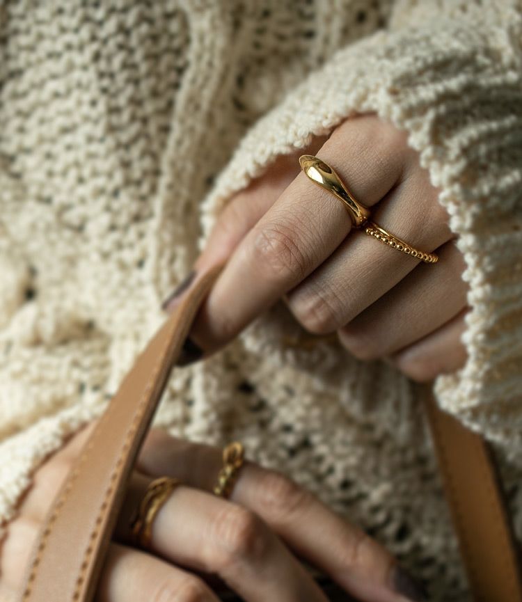 Silver925 Wide Wavy Ring GREZIO -グレジオ- | Ops.(オプス