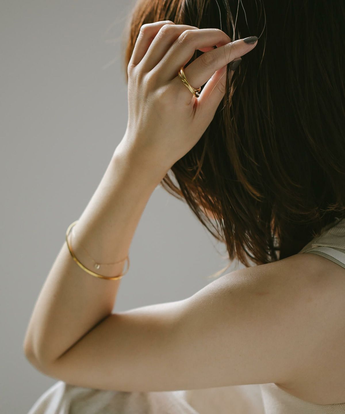 【雑誌掲載品】 2連 リング シルバー ゴールド リング 太め 【HELIX ヘリクス】 スパイラル レディース おしゃれ silver925 重ね付け 18k リング シルバー925 デザインリング カジュアル フォーマル 金属アレルギー 安心 中指 人差し指 指輪 大ぶり ワイド ジュエリー