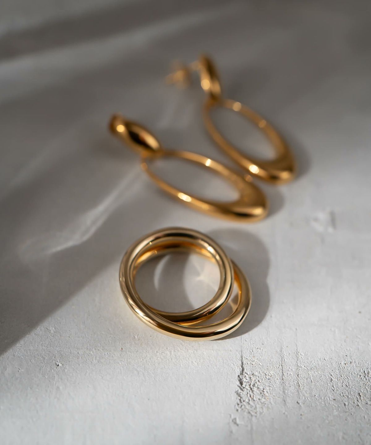 【雑誌掲載品】 2連 リング シルバー ゴールド リング 太め 【HELIX ヘリクス】 スパイラル レディース おしゃれ silver925 重ね付け 18k リング シルバー925 デザインリング カジュアル フォーマル 金属アレルギー 安心 中指 人差し指 指輪 大ぶり ワイド ジュエリー