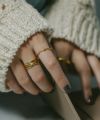 シルバー925 リング シルバーリング シンプル 【IRMERA イルメラ】 金属アレルギー 安心 シルバー ゴールド リング ゴールドリング 華奢 指輪 重ね付け レディース 親指 中指 人差し指 リング 指輪 おしゃれ 18金 k18 ゴールド 細め 指輪 ジュエリー ボール 保証