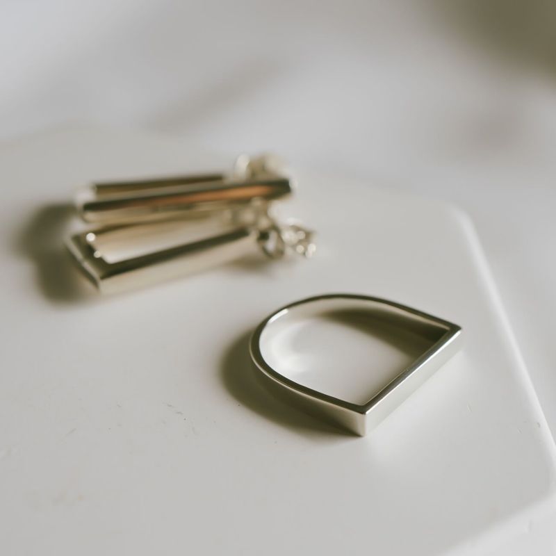 Silver925 Flat Top Ring KOTOR -コトル- | Ops.(オプス)公式ストア