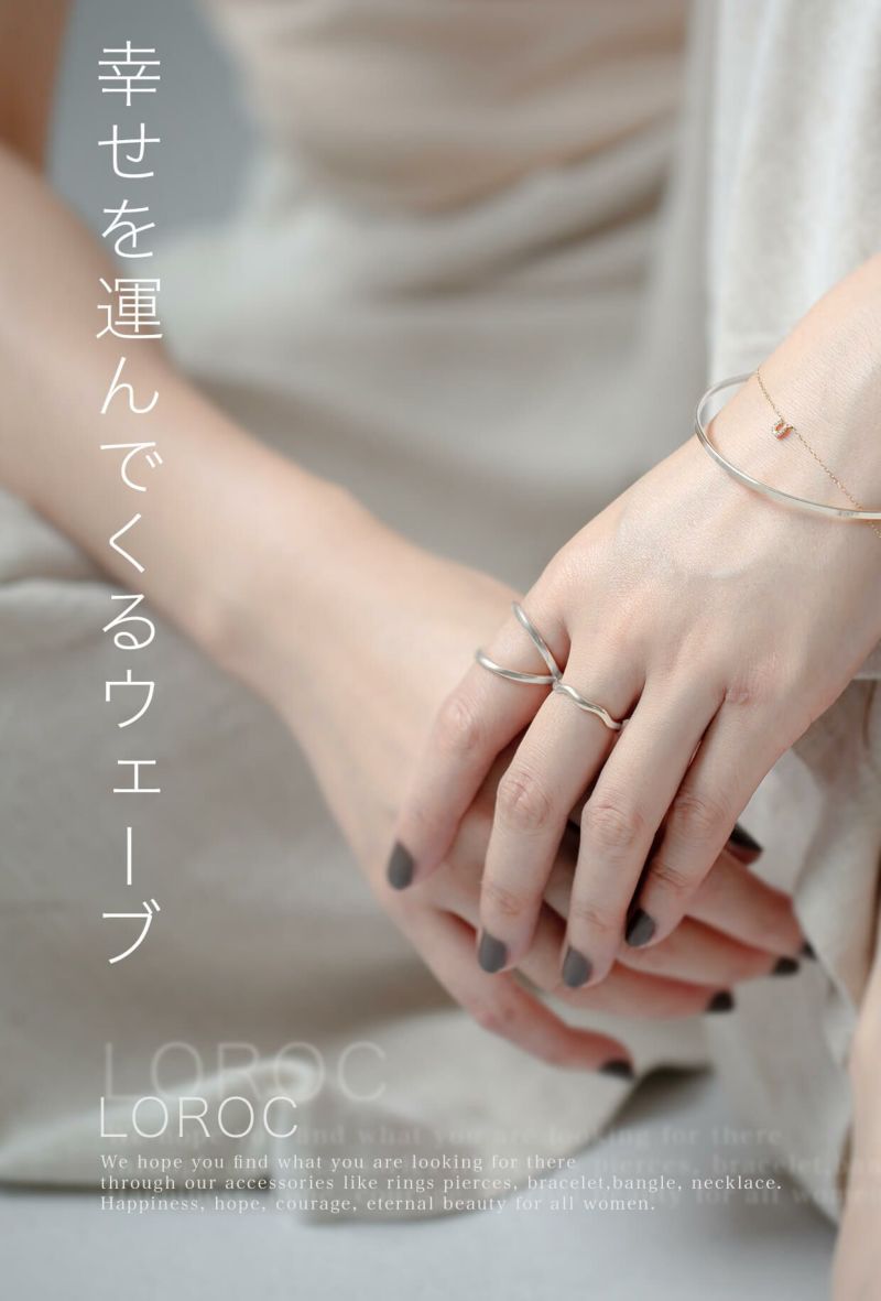 Silver Wave Ring LOROC  ロロック    Ops.オプス公式ストア