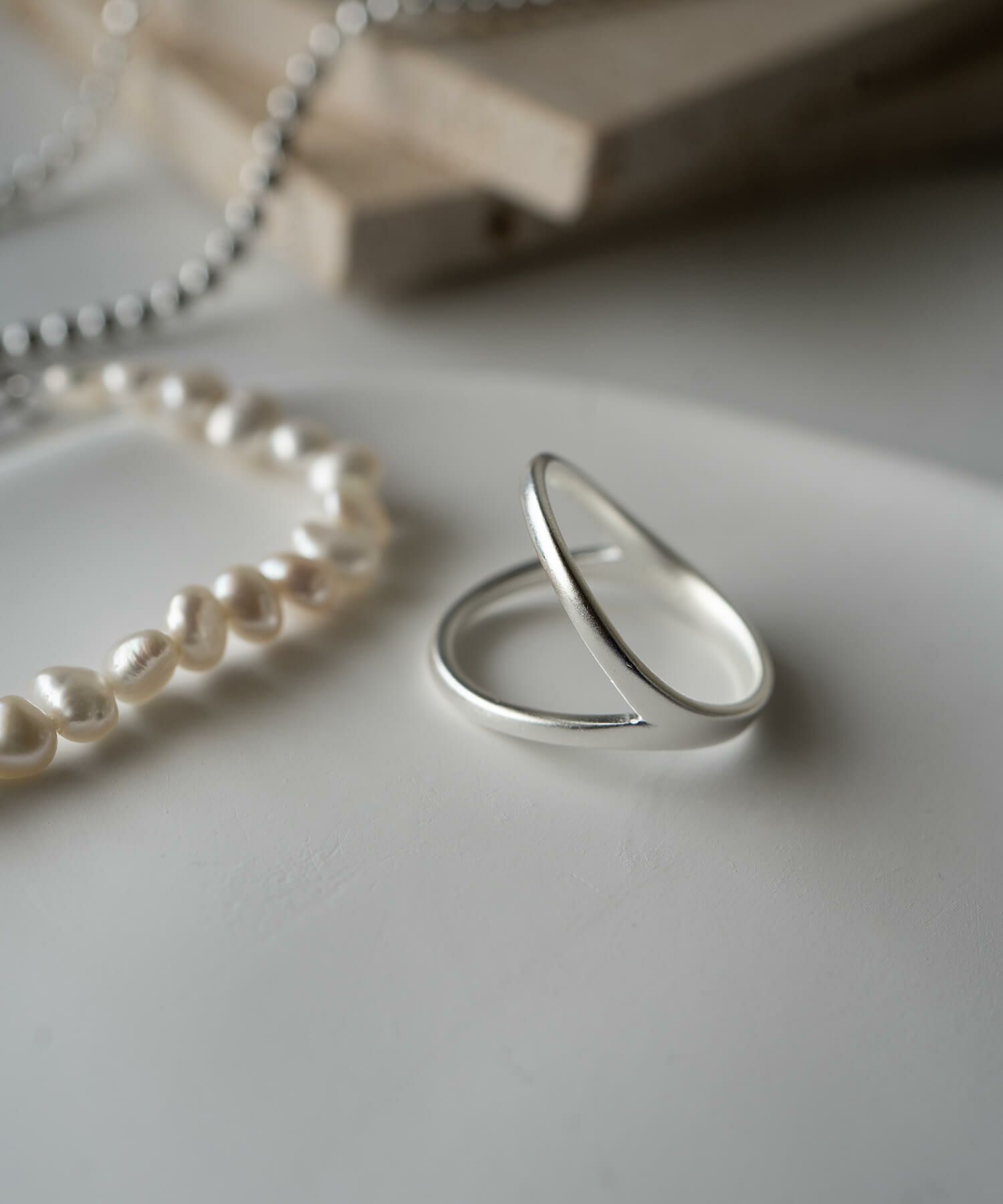 Silver925 Double Line Ring MARKT -マルク- | Ops.(オプス)公式ストア 