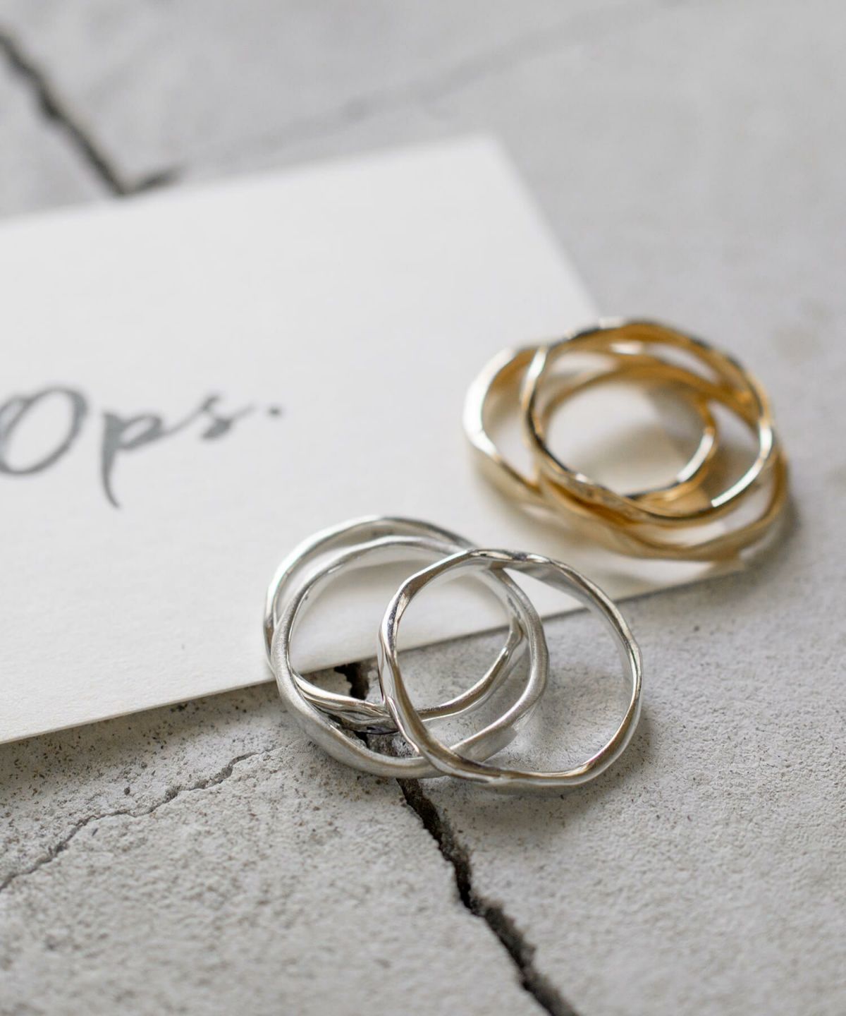 金属アレルギー 安心 3連 シルバー925 リング シンプル 【merv メルブ】 シルバー ゴールド リング シルバーリング ゴールドリング 太め レディース 親指 人差し指 指輪 おしゃれ 18金 k18 リング ゴールド 太め 指輪 ジュエリー アクセサリー ウェーブ 波 指輪 重ね付け