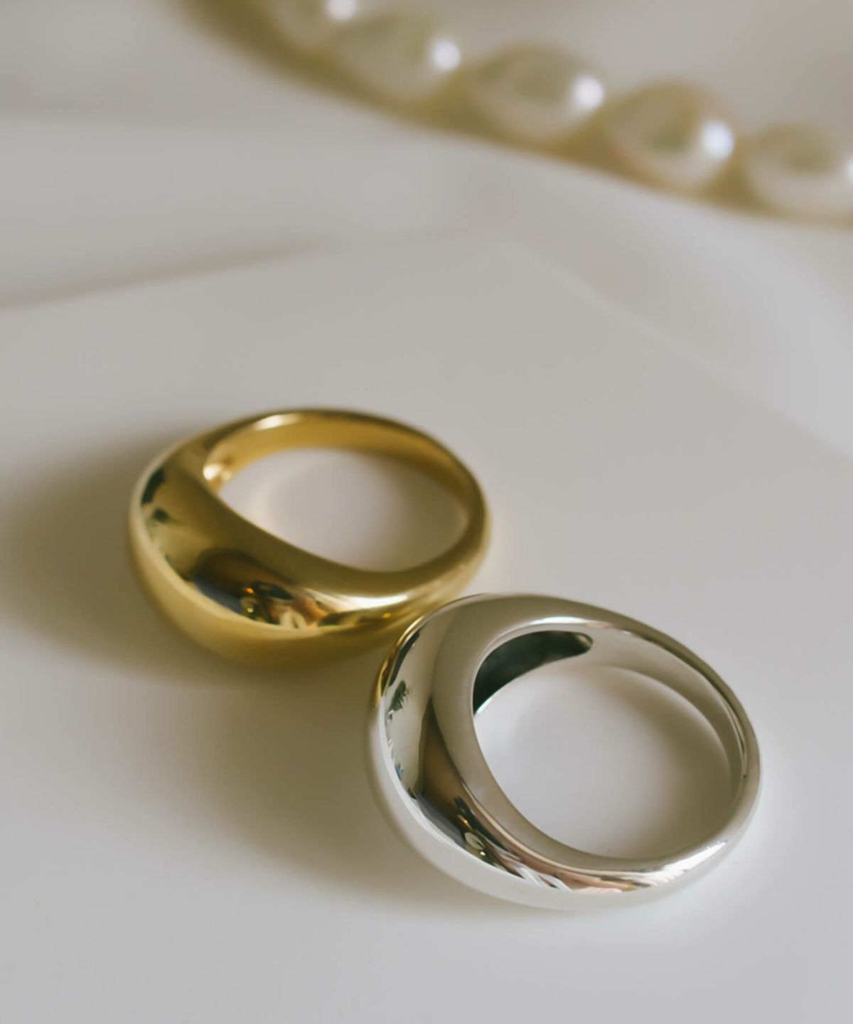 シルバー925 リング 太め シンプル 【orifar オリファール】 ドームリング レディース silver925 リング シルバー925 デザインリング カジュアル フォーマル 金属アレルギー 安心 指輪 ジュエリー アクセサリー 地金 指輪 重ね付け 中指 人差し指 指輪 大ぶり おしゃれ