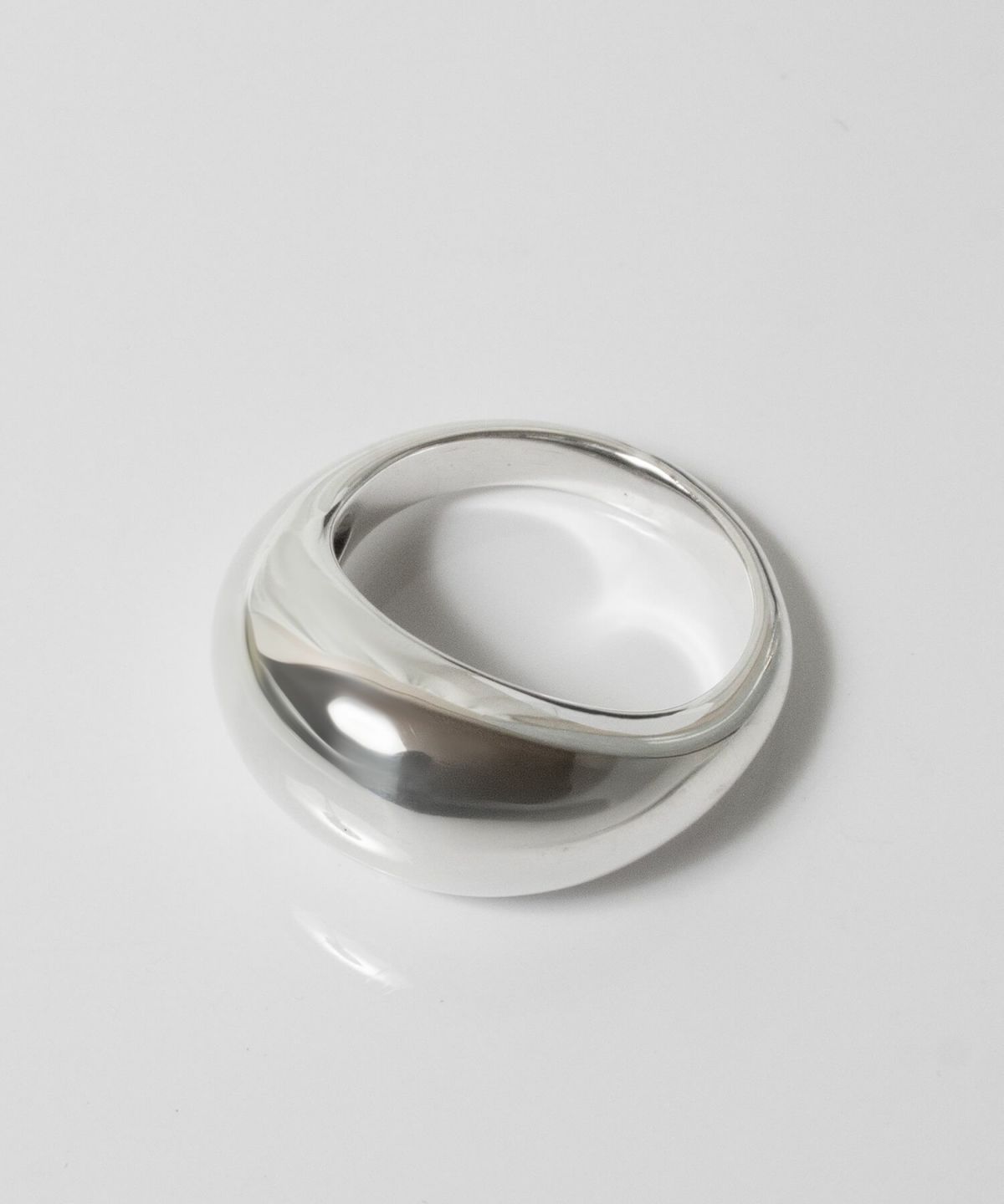 シルバー925 リング 太め シンプル 【orifar オリファール】 ドームリング レディース silver925 リング シルバー925 デザインリング カジュアル フォーマル 金属アレルギー 安心 指輪 ジュエリー アクセサリー 地金 指輪 重ね付け 中指 人差し指 指輪 大ぶり おしゃれ