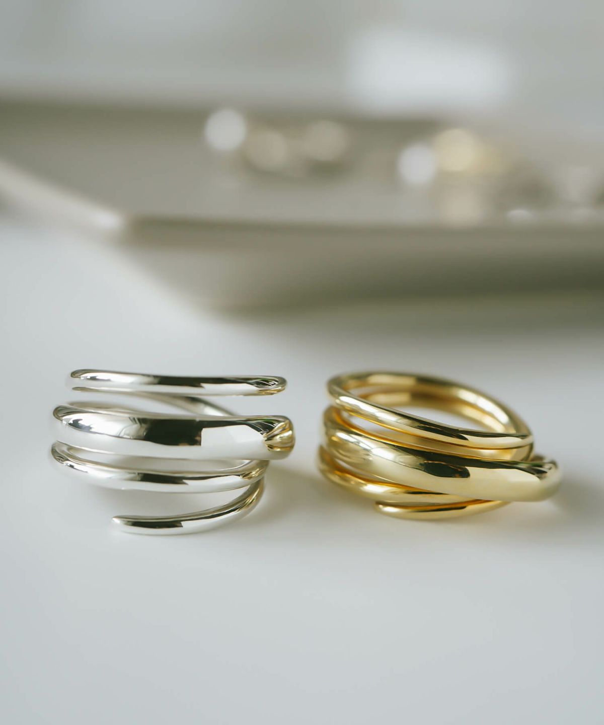 シルバーリング シンプル 【PAMUR パムール】 スパイラルリング 大ぶり リング レディース silver925 リング シルバー925 デザインリング カジュアル フォーマル 金属アレルギー 安心 指輪 ジュエリー アクセサリー 地金 指輪 重ね付け 人差し指 親指 中指 指輪 おしゃれ