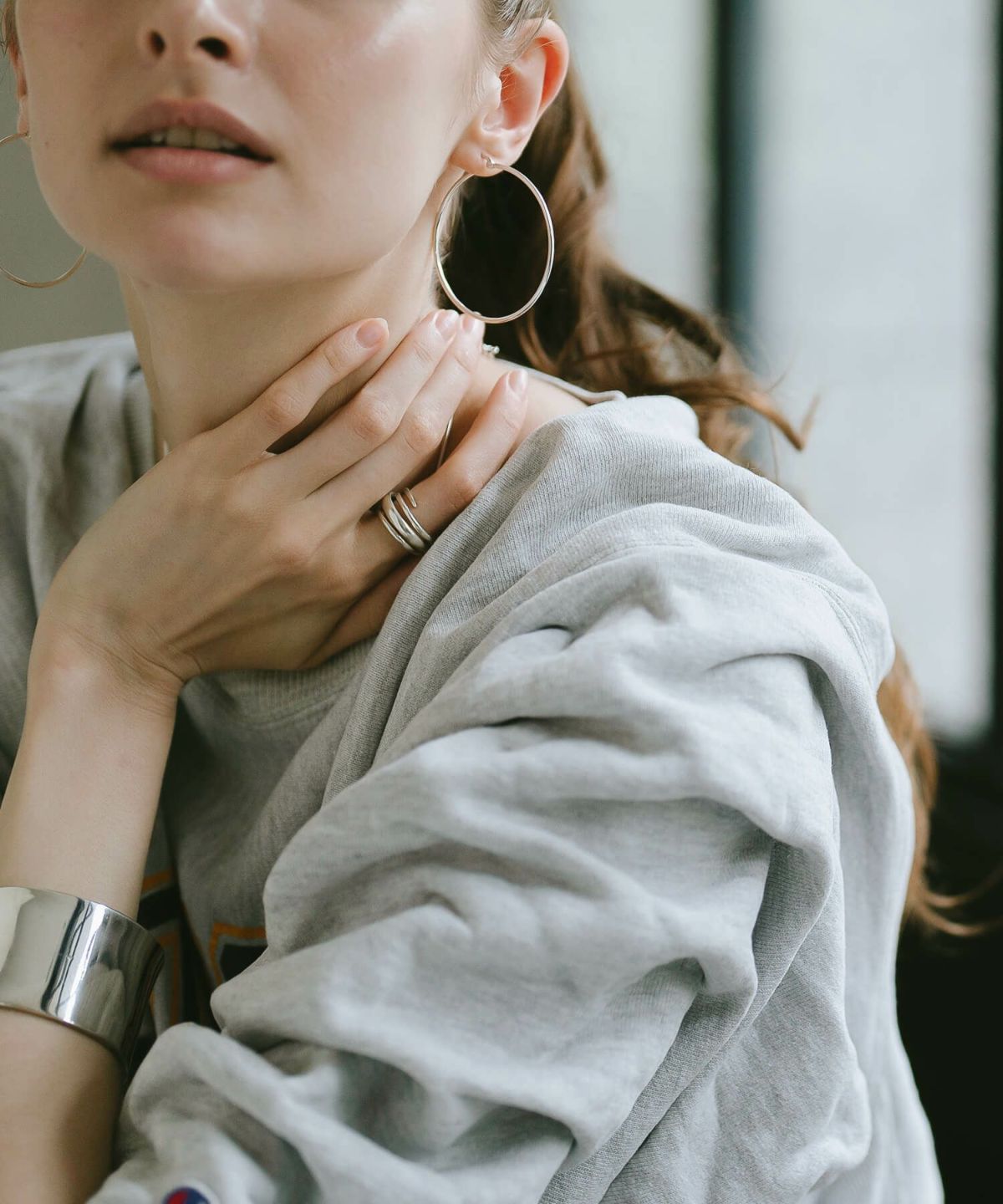 シルバーリング シンプル 【PAMUR パムール】 スパイラルリング 大ぶり リング レディース silver925 リング シルバー925 デザインリング カジュアル フォーマル 金属アレルギー 安心 指輪 ジュエリー アクセサリー 地金 指輪 重ね付け 人差し指 親指 中指 指輪 おしゃれ