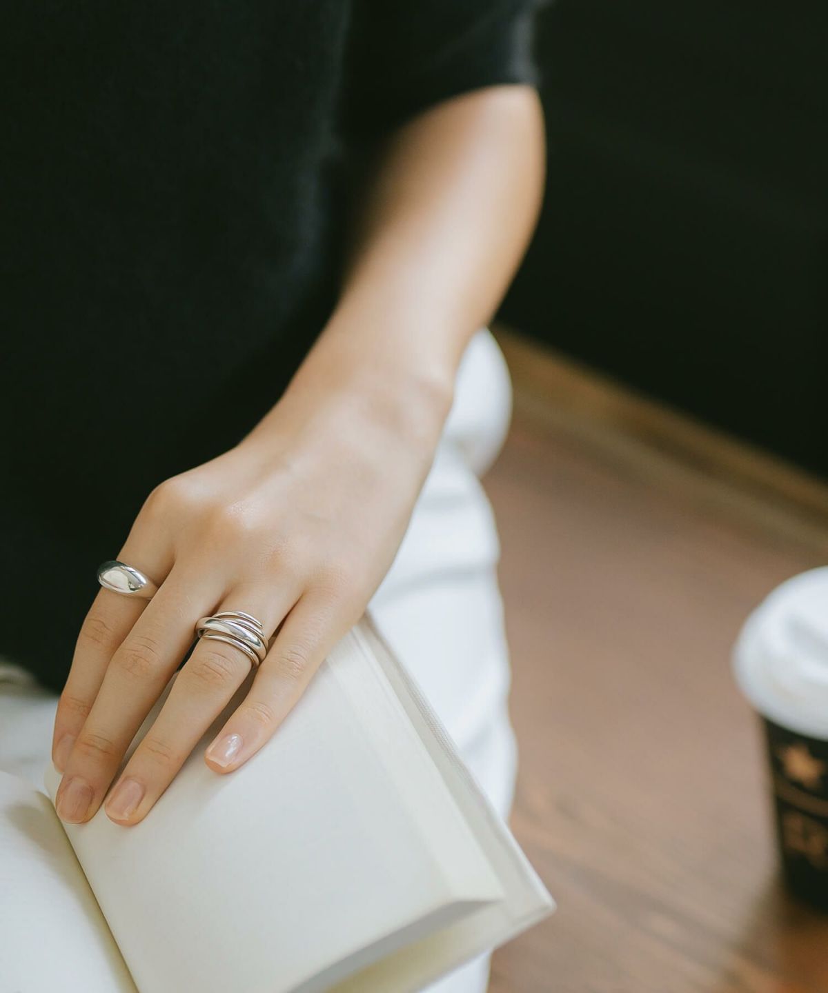 シルバーリングシンプル【pamurオリファール】/ドームリングレディースsilver925リング925silverシルバー925デザインリングカジュアルフォーマル金属アレルギー安心指輪ジュエリーアクセサリー地金/