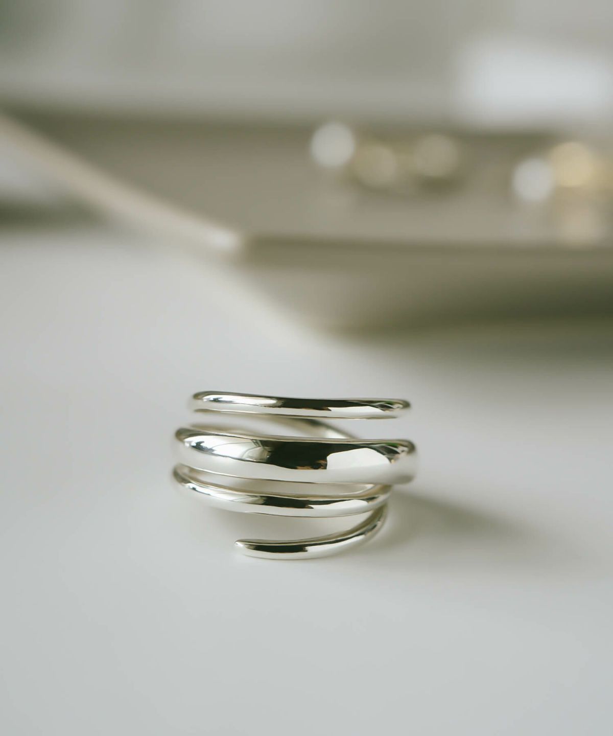 シルバーリングシンプル【pamurオリファール】/ドームリングレディースsilver925リング925silverシルバー925デザインリングカジュアルフォーマル金属アレルギー安心指輪ジュエリーアクセサリー地金/