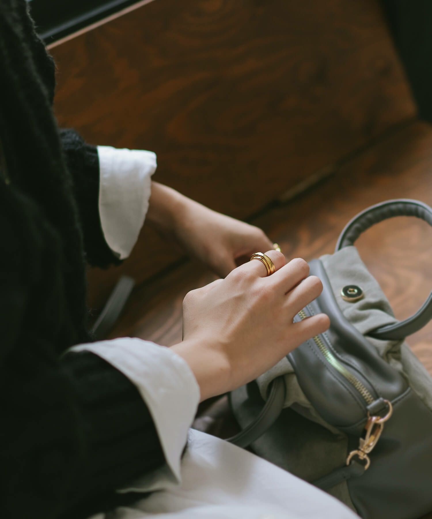 シルバーリングシンプル【pamurオリファール】/ドームリングレディースsilver925リング925silverシルバー925デザインリングカジュアルフォーマル金属アレルギー安心指輪ジュエリーアクセサリー地金/