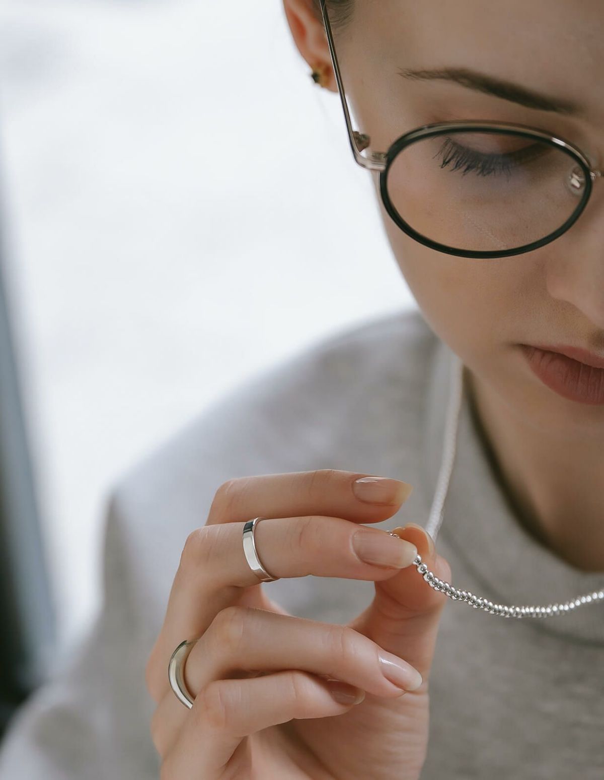 金属アレルギー 安心 リングミディリング ファランジリング シルバー925 リング シンプル 3mm 【Solone ソロネ】 シルバー ゴールド リング シルバーリング ゴールドリング 太め レディース 人差し指 指輪 おしゃれ 18金 k18 リング ゴールド 華奢 指輪 ジュエリー アクセサリー