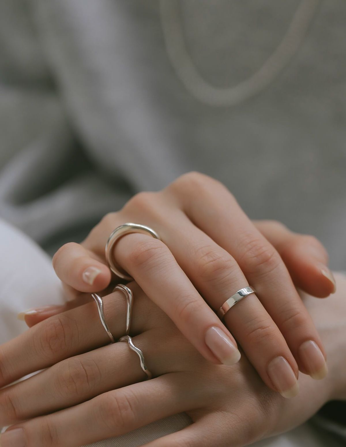 金属アレルギー 安心 リングミディリング ファランジリング シルバー925 リング シンプル 3mm 【Solone ソロネ】 シルバー ゴールド リング シルバーリング ゴールドリング 太め レディース 人差し指 指輪 おしゃれ 18金 k18 リング ゴールド 華奢 指輪 ジュエリー アクセサリー