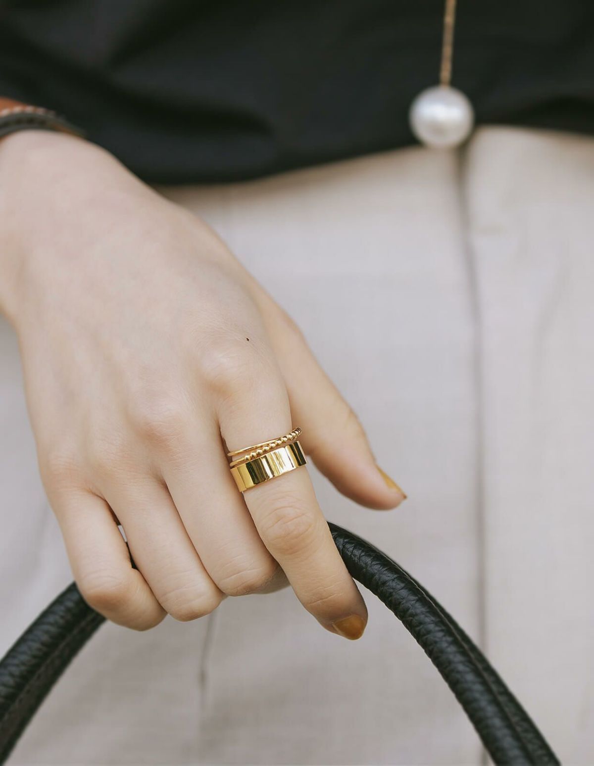 金属アレルギー 安心 リング シルバー925 リング シンプル 6mm 【Solone ソロネ】 シルバー ゴールド リング シルバーリング ゴールドリング 太め レディース 人差し指 指輪 おしゃれ 18金 k18 リング ゴールド 華奢 指輪