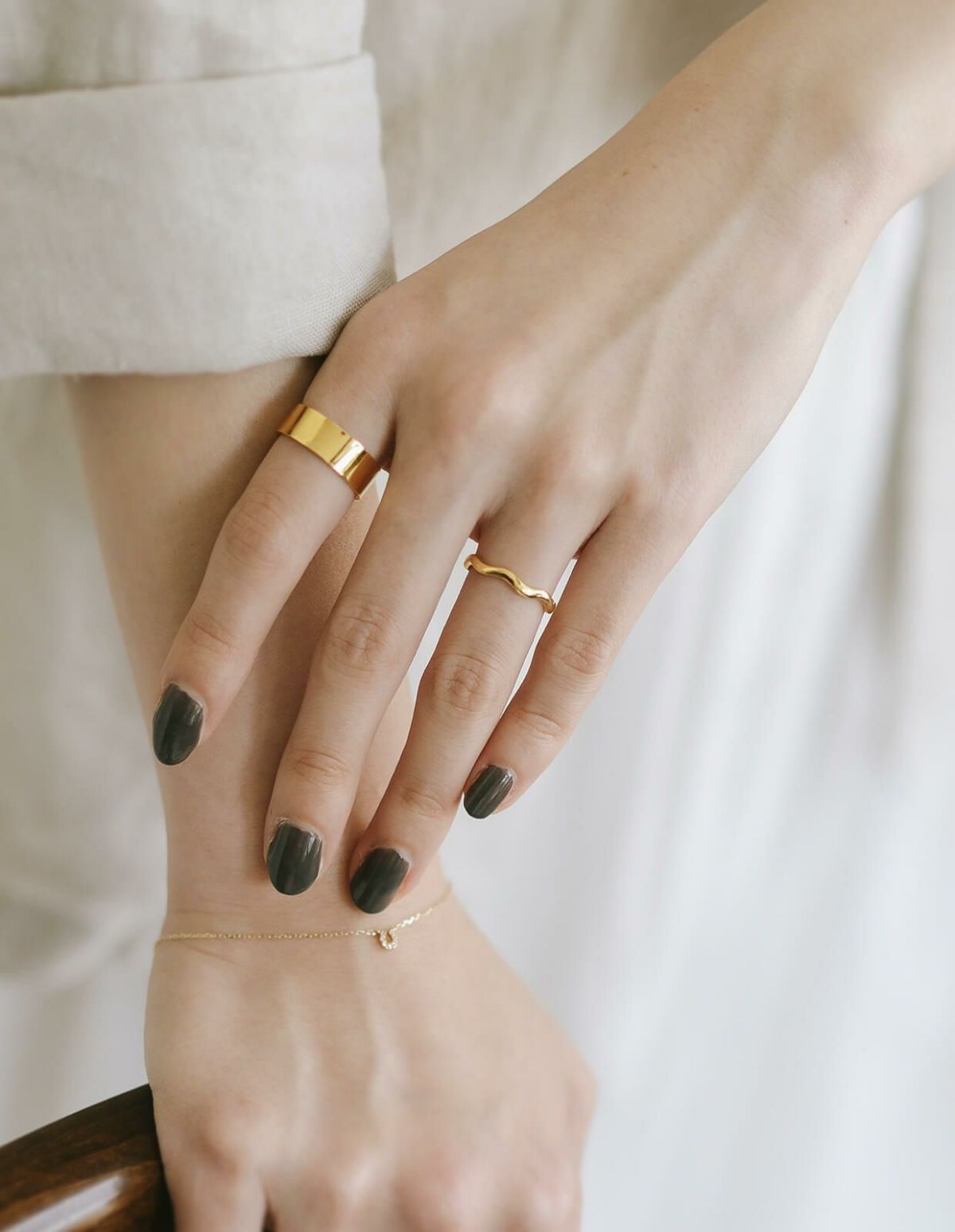 金属アレルギー 安心 リング シルバー925 リング シンプル 6mm 【Solone ソロネ】 シルバー ゴールド リング シルバーリング ゴールドリング 太め レディース 人差し指 指輪 おしゃれ 18金 k18 リング ゴールド 華奢 指輪