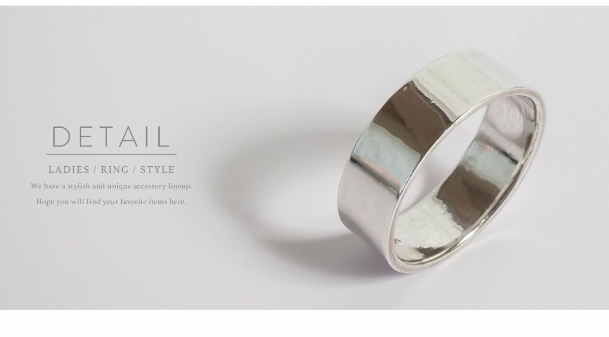 金属アレルギー 安心 リング シルバー925 リング シンプル 6mm 【Solone ソロネ】 シルバー ゴールド リング シルバーリング ゴールドリング 太め レディース 人差し指 指輪 おしゃれ 18金 k18 リング ゴールド 華奢 指輪