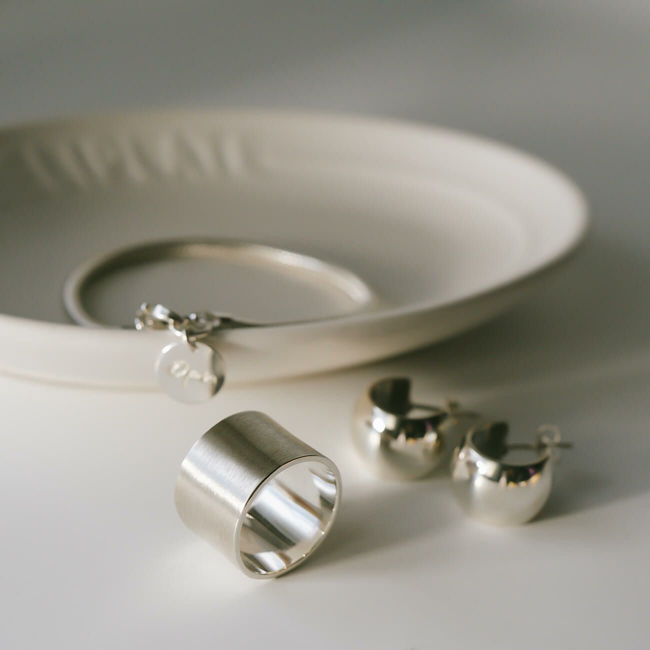 Silver925 Wide Tube Ring TORONC -トロン- | Ops.(オプス)公式ストア