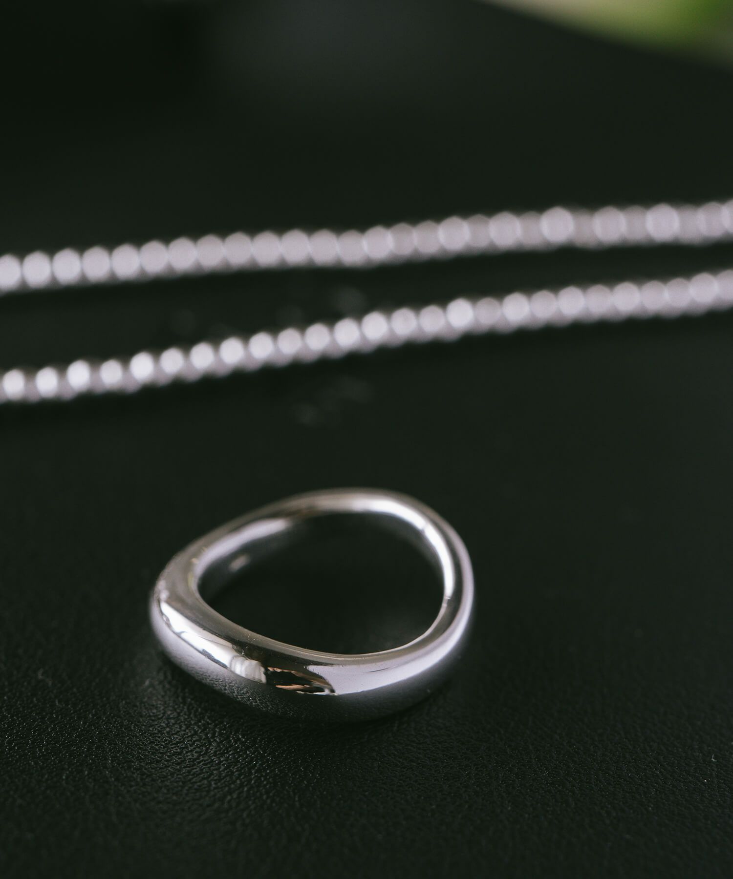 レディース シルバー925 リング シンプル 太め ULUA -ウルア- | Ops