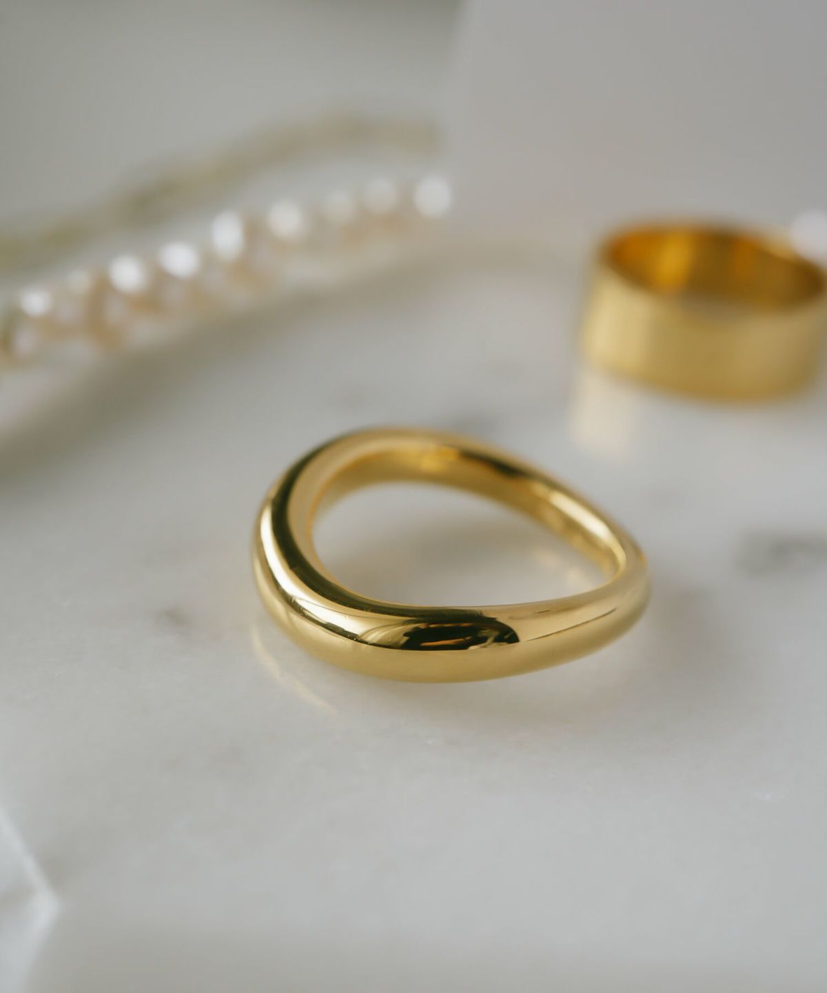 シルバーリング シンプル 【ULUA ウルア】 ウェーブ クラシック バンドリング 人差し指 指輪 レディース silver925 リング 925silver シルバー925 デザインリング カジュアル フォーマル 金属アレルギー 安心 ジュエリー アクセサリー 地金 指輪 重ね付け おしゃれ